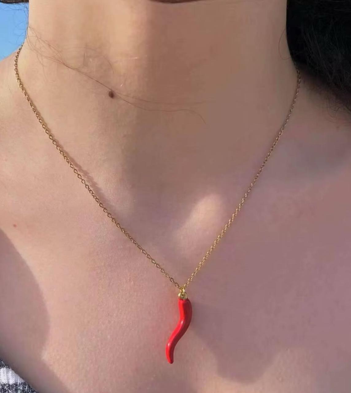 Stainless Steel Pepper Necklace