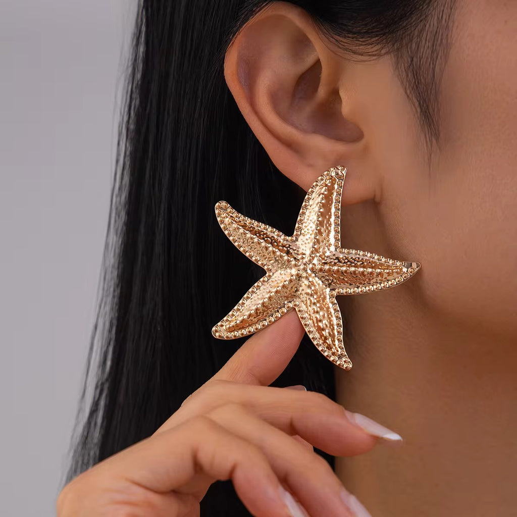 Stainless
steel
star fish
Earring