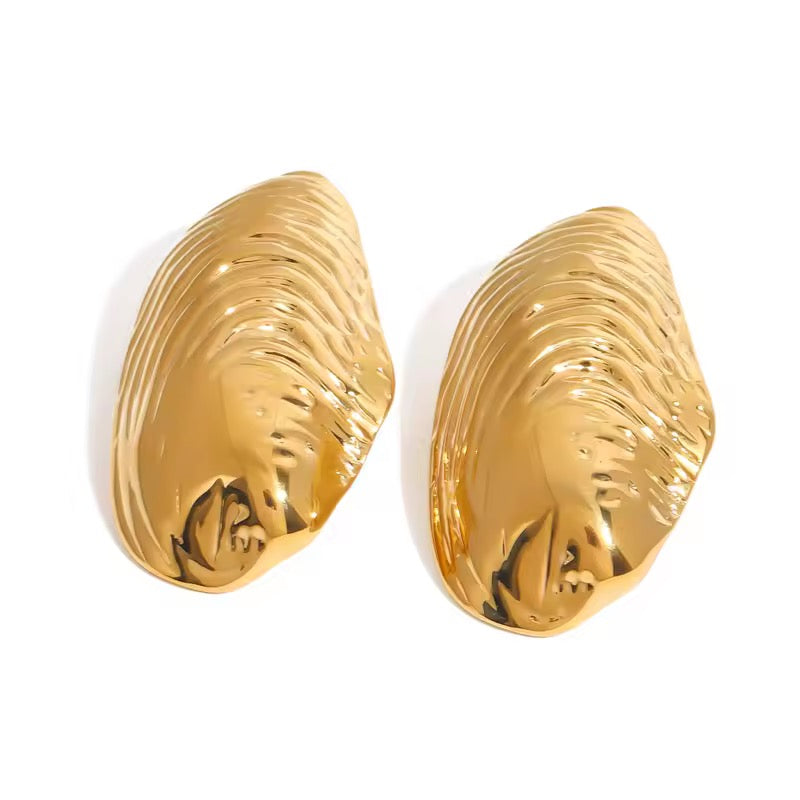 Stainless
steel
shell
Earring